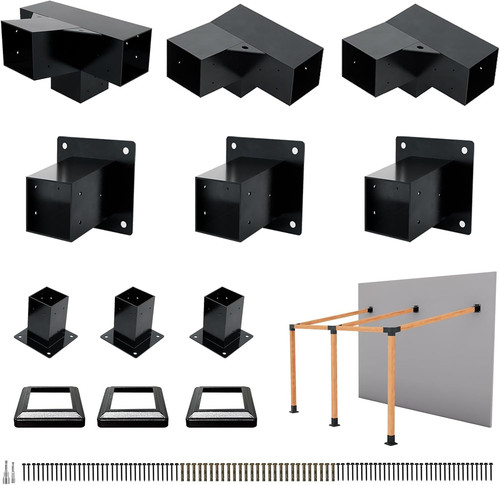 Pezzi staffe per pergola - staffe,