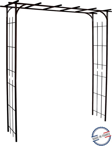 Grande pergola tubo quadrato - pergola,