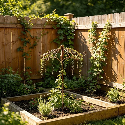 Pergola ombrellone ferro - in,
