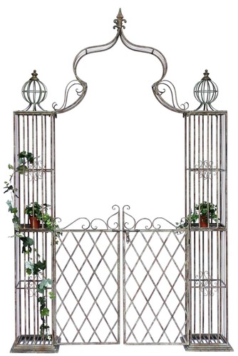 Arco per rose - con, cancello